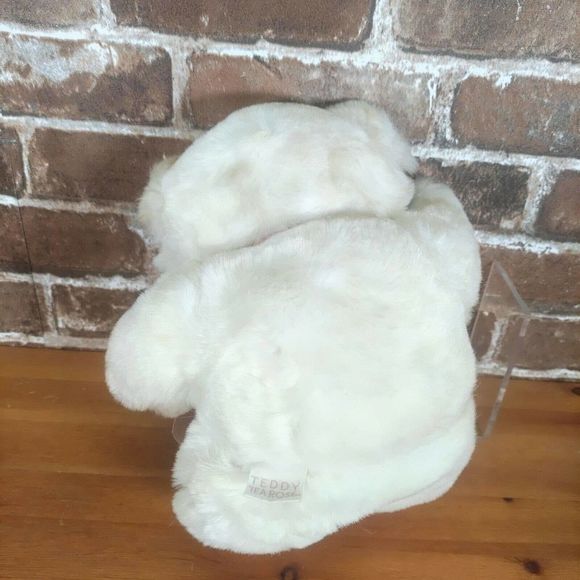 TEDDY TEA ROSE STUFFED PLUSH BEAR Vintage Stuffed Animal Perfumers Workshop - Picture 5 of 7